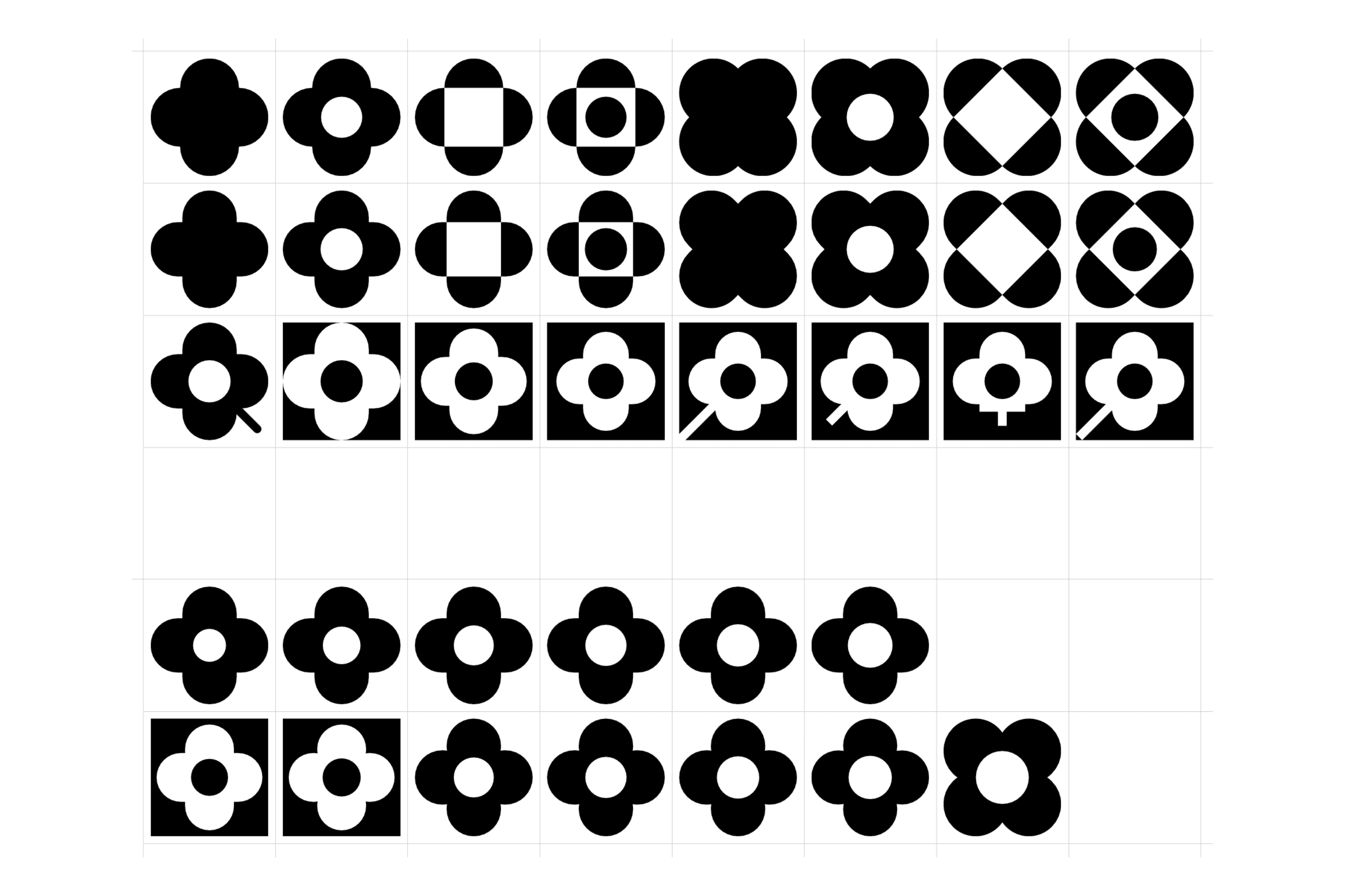Digital development of the logo.
